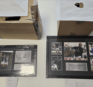 Rangers memorabilia!