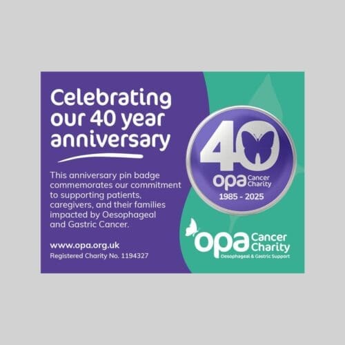 40 Year Anniversary Pin Badge