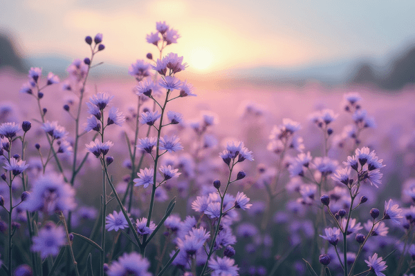 Purple Flowers